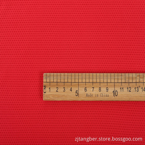 sportswear polyester spandex jacquard mesh fabric